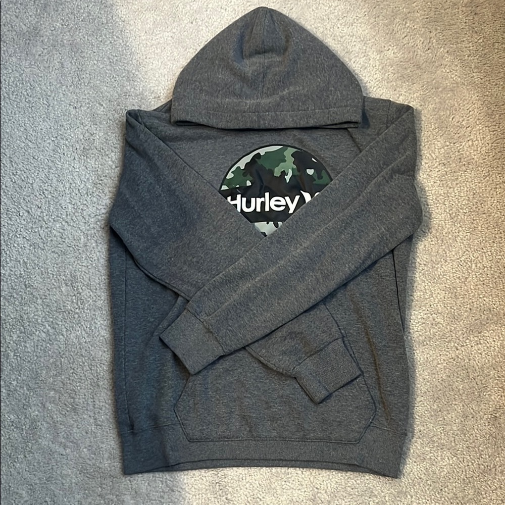 Hurley Gray Men's Hoodie Sweater